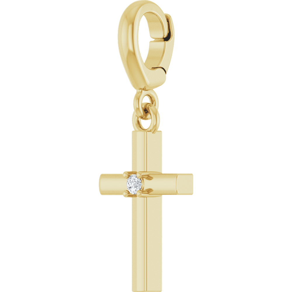 Faith Diamond Cross Pendant