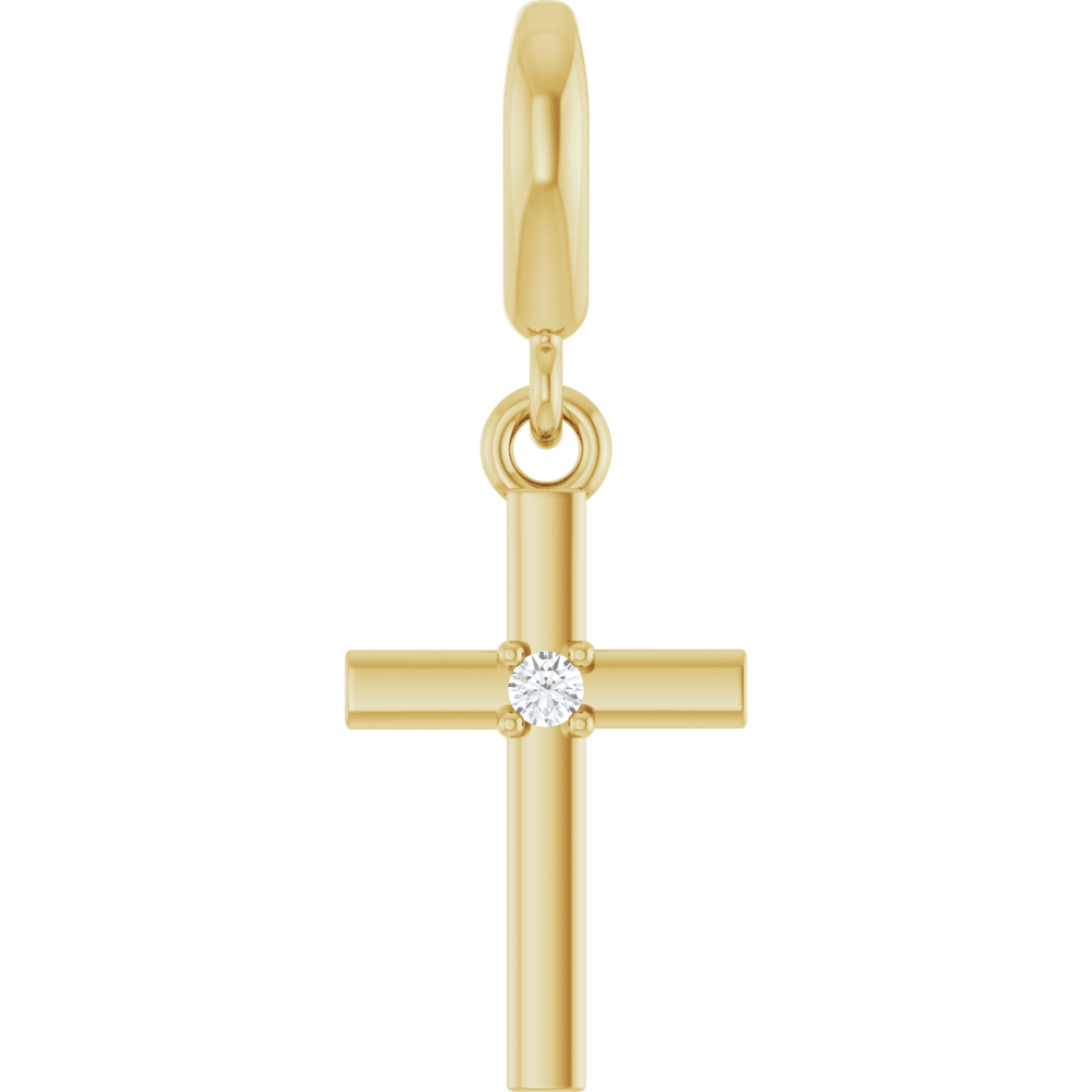 Faith Diamond Cross Pendant