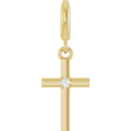 Faith Diamond Cross Pendant