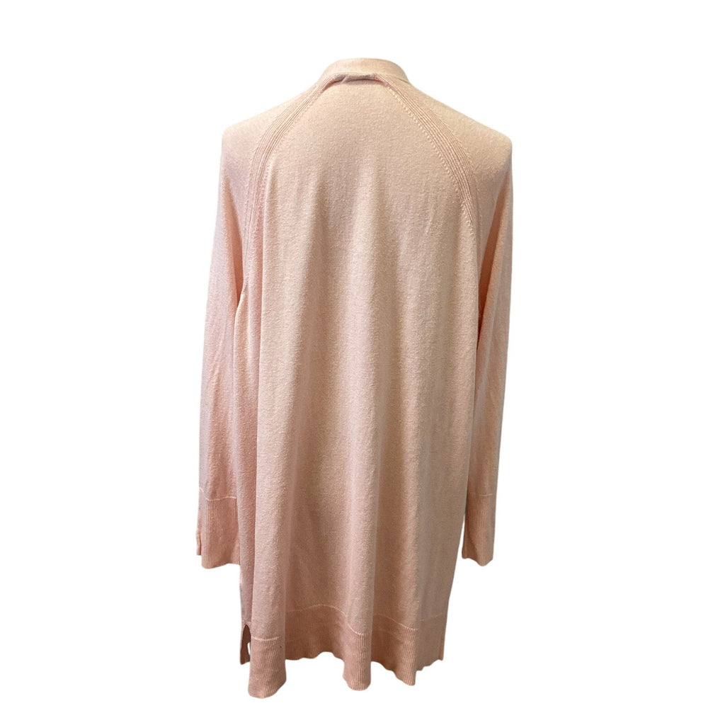 Ava & Viv Womens Plus Size 1X Long Sleeve Cotton Blend Open Cardigan Sweater