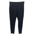 Maze Collection Womens Large Rayon Nylon Blend Stretchy Basic Black Leggings