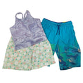 Lot of 3 New All in Motion Cat & Jack Girls XL Tank Top Lounge Athletic Shorts