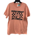 New Hand Printed Womens 2XL Proud Parent Of A Muffin Bluey Dog Tee Shirt