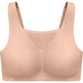 New Glamorise Womens 50F Cafe Full Figure Wire Free No Bounce Sports Bra