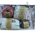 100 yds Handmade Upcycled Floral T-Shirt Fabric Ribbon Yarn Sampler Pack Pinks