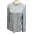 New Rebellious One Womens Plus Size 1X Long Sleeve Ruffled Soft Pullover Sweater