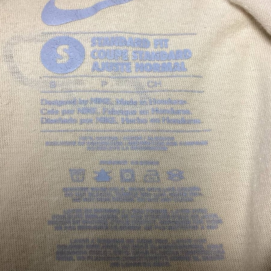 NCAA Nike Small Purdue Basketball 100% Cotton Short Sleeve Crew Neck Tee Shirt