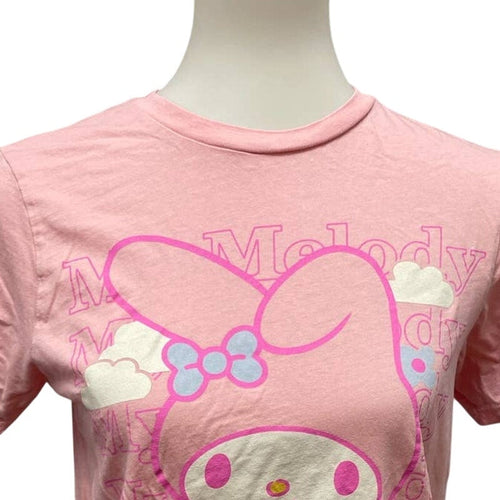 2022 My Melody by Sanrio Womens Small Bunny Rabbit 100% Cotton Crew Neck Tee