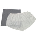 Lot of 2 New Aerie Womens Small Gray Heathered Tube White Bandeau Tops