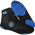 New Fist Rage Mens Size 8 Black Blue Hook Loop Sports Fighting Wrestling Shoes