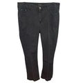 Riders by Lee Womens Size 16L Black Straight Leg Stretch Cotton Denim Jeans