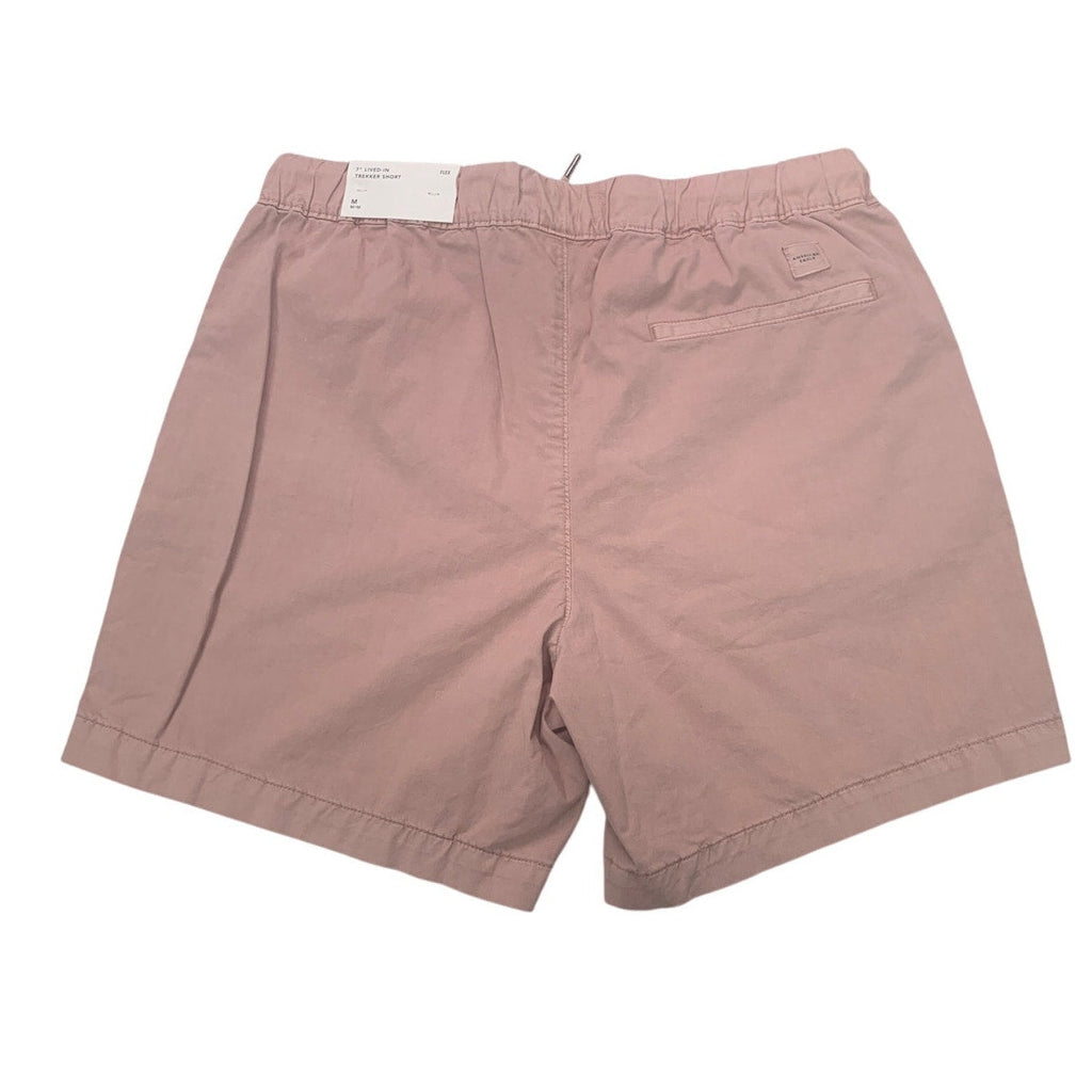New American Eagle Mens Medium Drawstring Waist Flex 7" Lived-In Trekker Shorts
