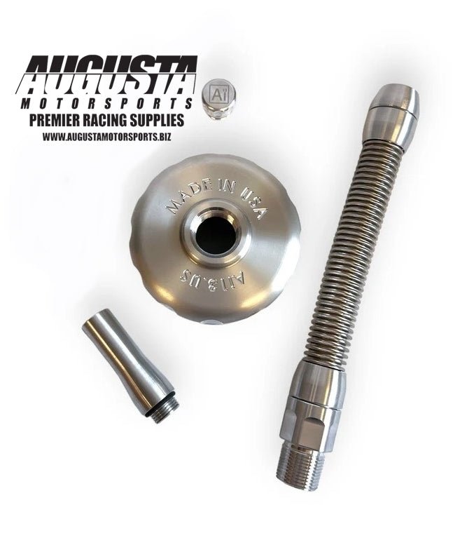 Ai13 VP Utility Race Jug Billet Metal Fuel Hose Cap Combo