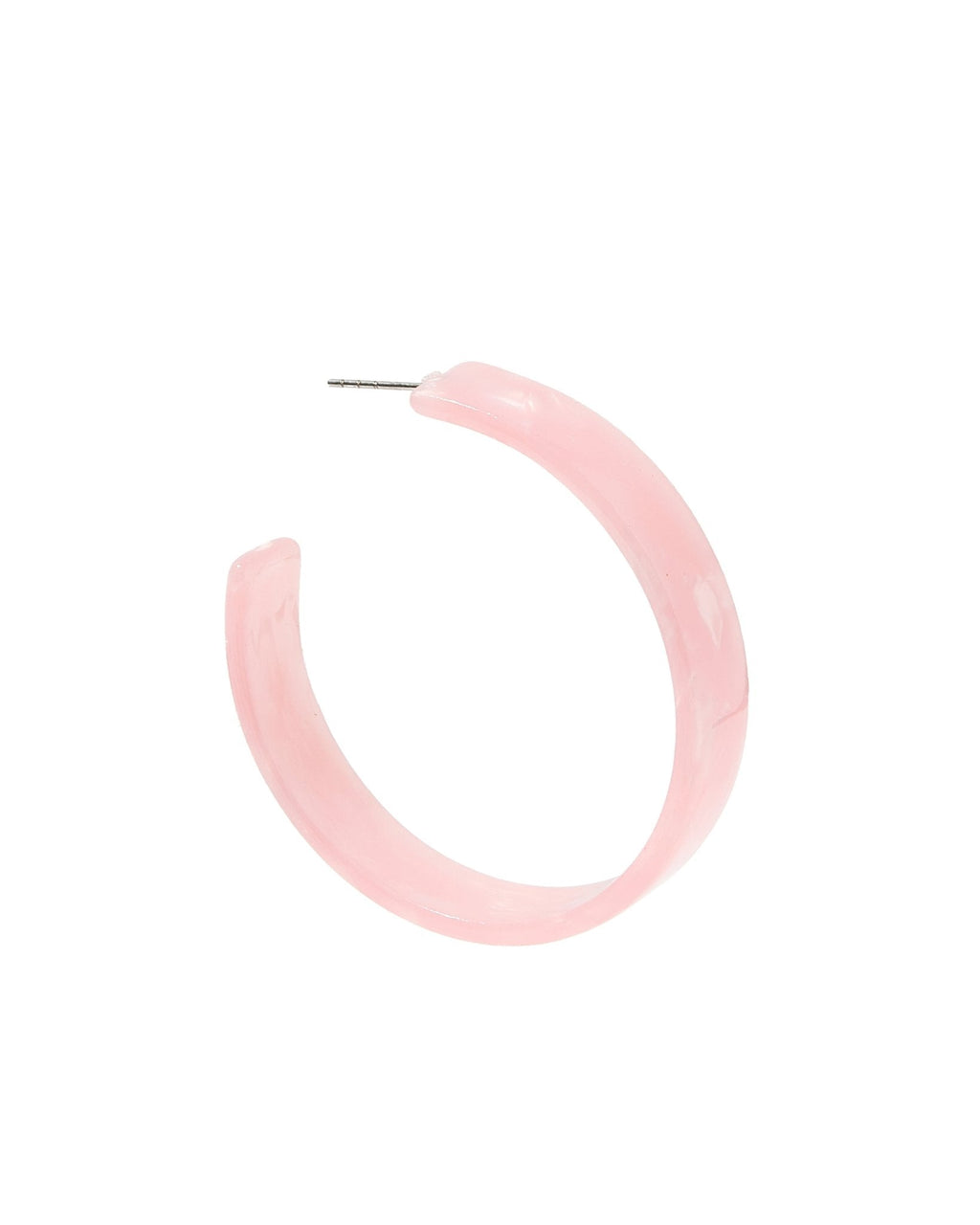 Ashley Medium Hoop Earrings - Ballet Slipper