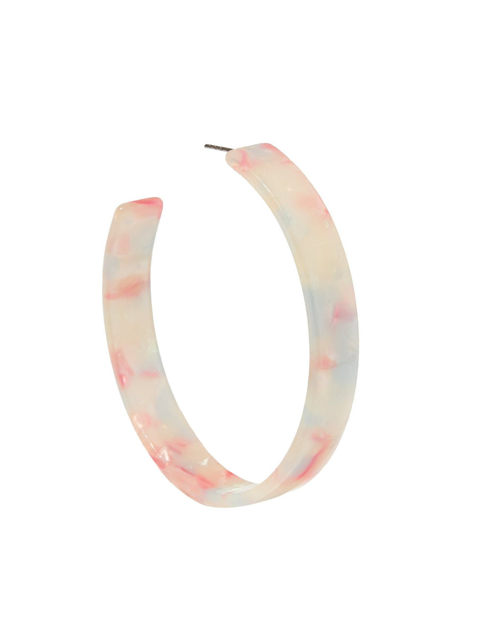 Ashley Mega Hoop Earrings - Sugar Plum