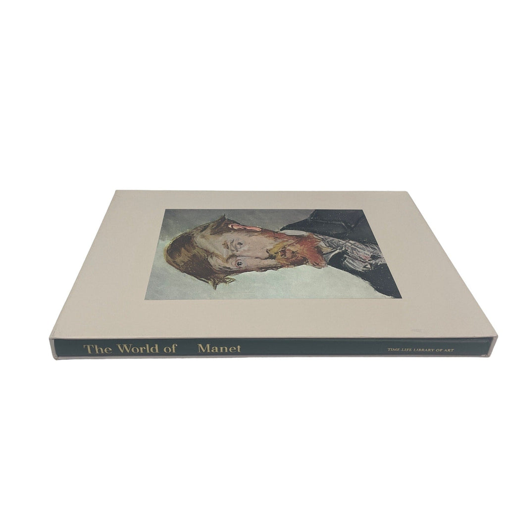 Vintage 1970 The World of Manet Time Life Library of Art Book & Case Sleeve