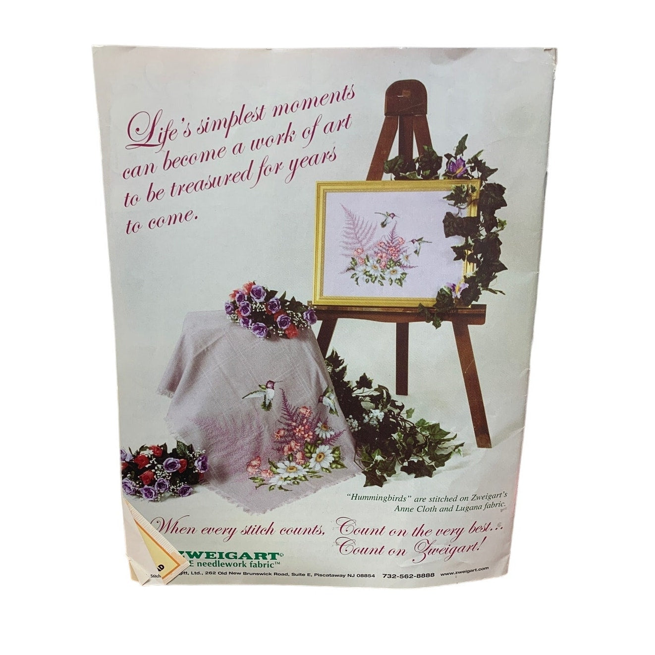 Vintage July 2005 Stitcher's World Magazine Southwest Inspiration Patterns
