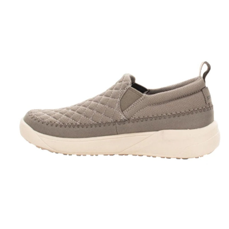 New In Box Staheekum Womens Size 7 Taupe Breathable Mesh Slide On Sneaker Shoes