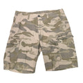 CSG Mens Size 40 100% Cotton Green Camo Campflague Cargo Trekker Long Shorts