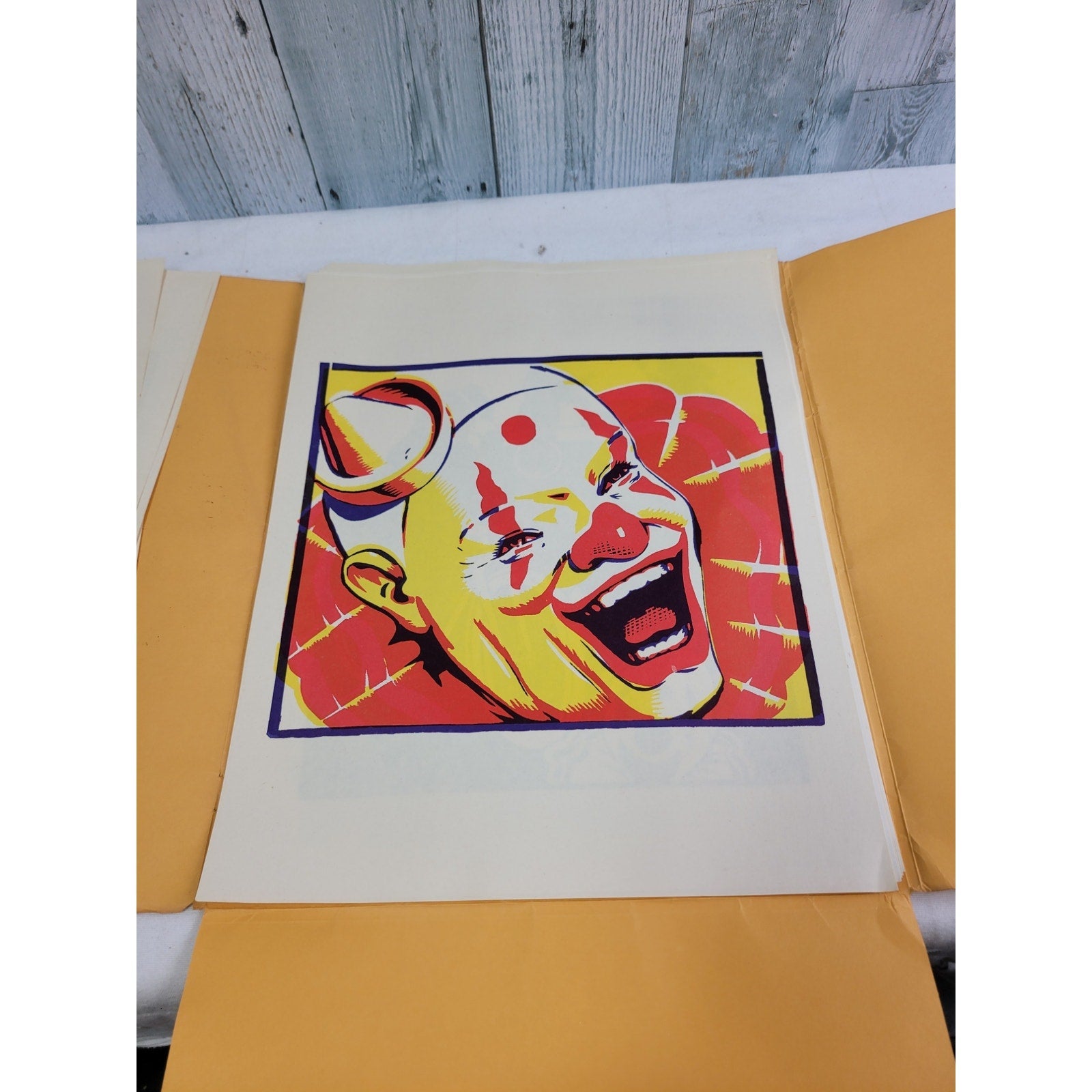 10 Vintage 1976 Circus Graphics of Majestic Photo Press 11" by 14" Art Posters