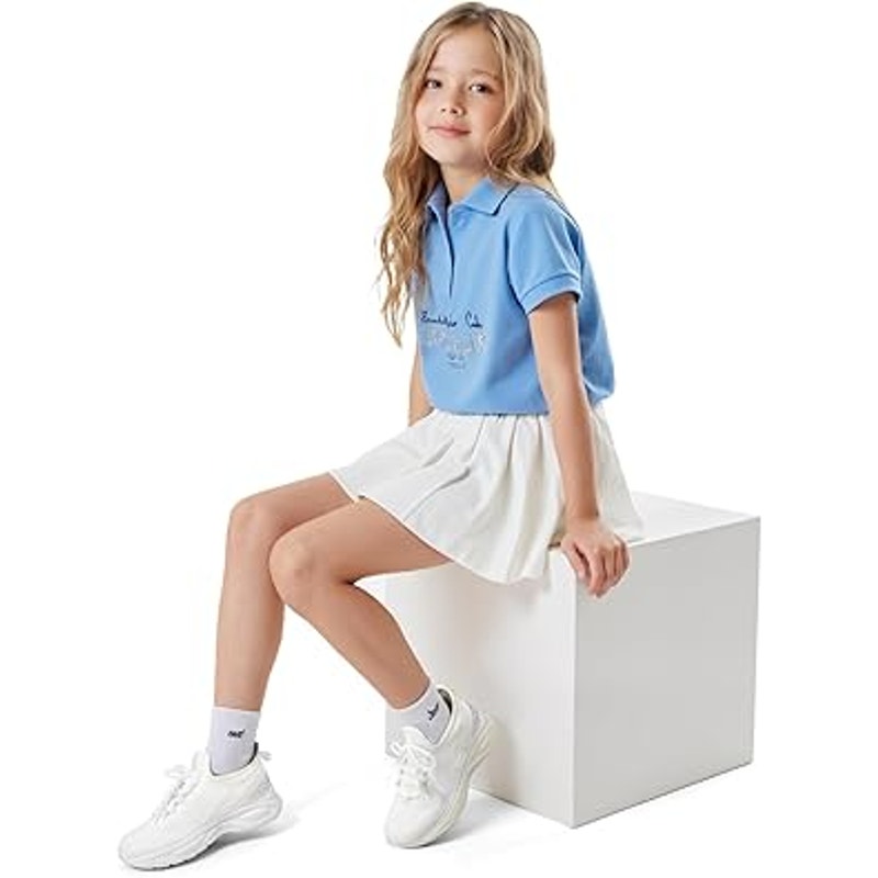New Runside Little Girls Size 12 White Lace Up Rhinestone Sneaker Tennis Shoes
