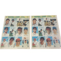 2 Vintage 1969 MLB Baseball All Stars Official Photostamps NL Series 6 Sheets