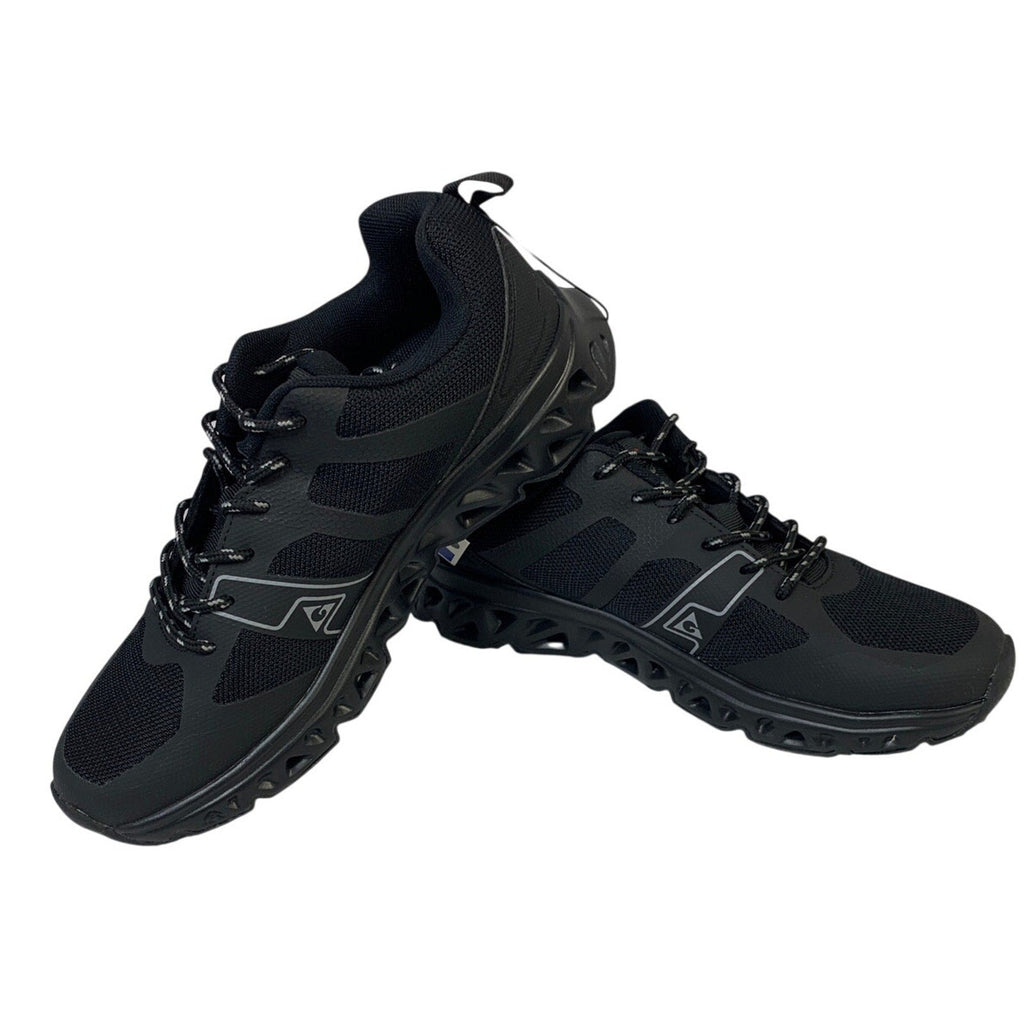 New In Box Gerry Mens Size 12 Black Mesh Speed Trail Lace Up Athletic Shoes