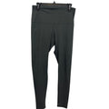 Womens Large Polyester Spandex Blend Stretchy High Waist Ankle Leggings