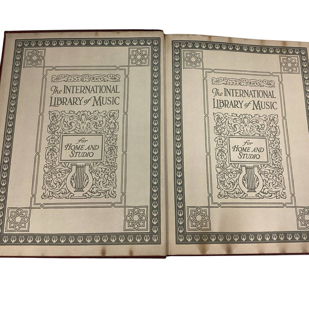 Vintage 1956 International Library of Music Piano Vol 8 Pianoforte Compositions