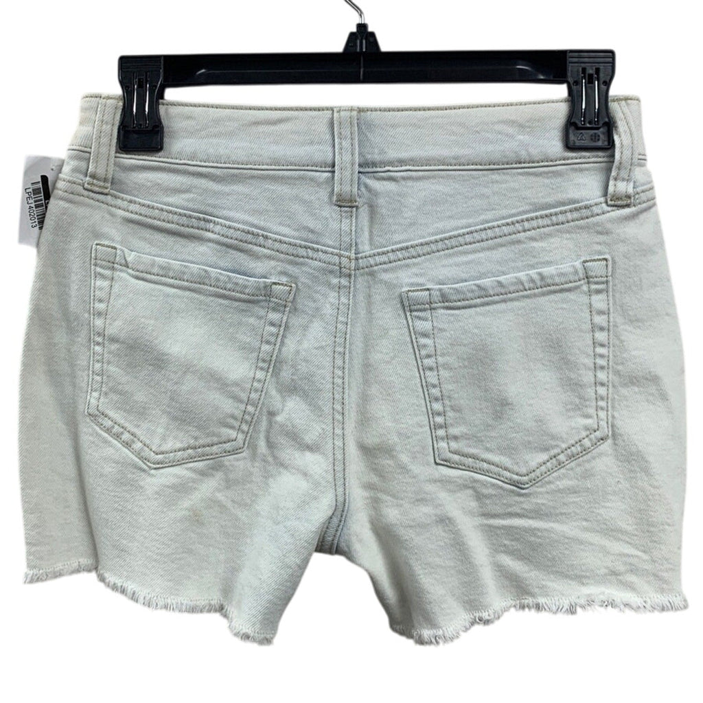 New Art Class Girls Large 10/12 Adjustable Waist Distressed Bleached Jean Shorts
