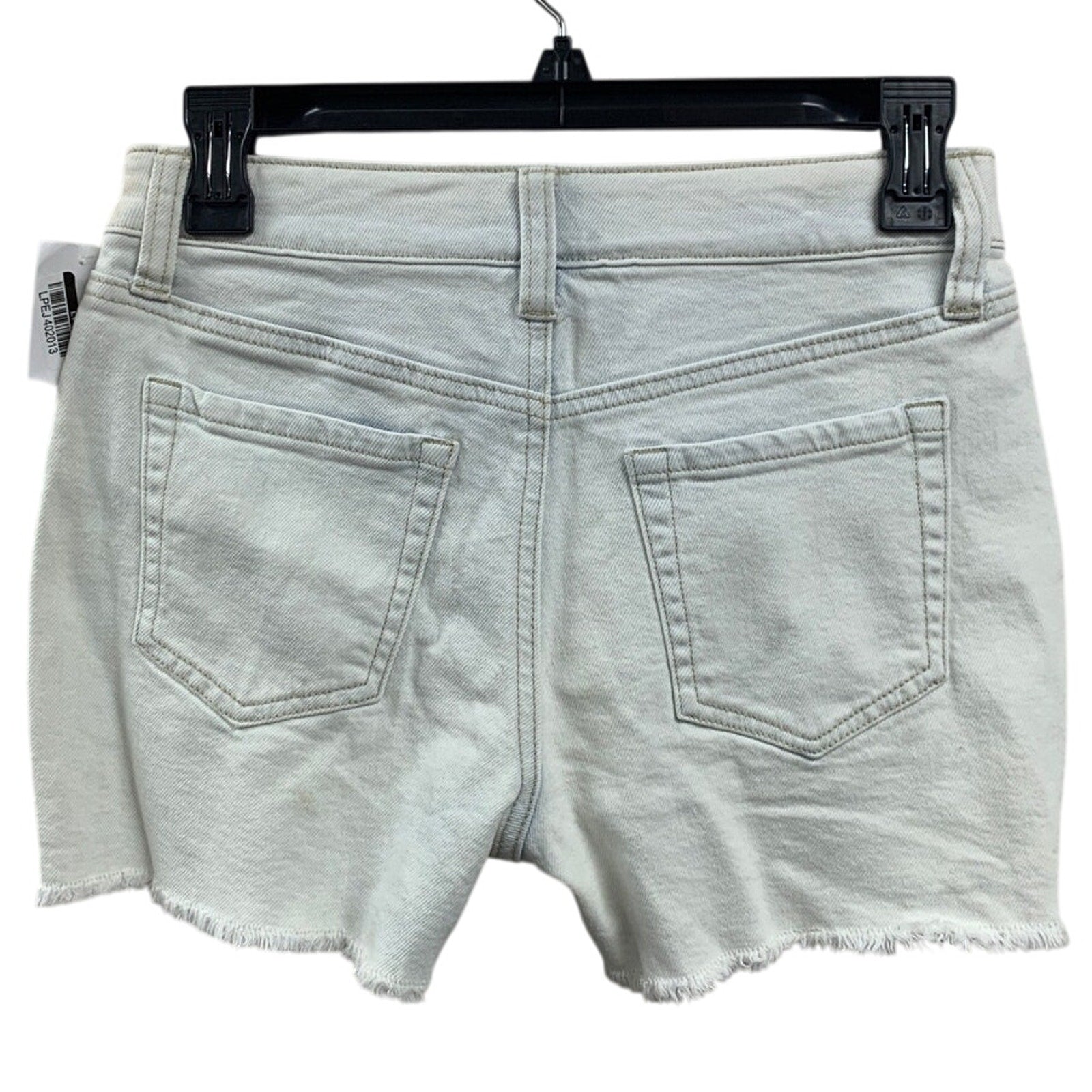New Art Class Girls Large 10/12 Adjustable Waist Distressed Bleached Jean Shorts