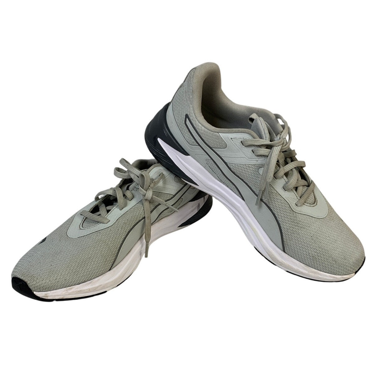Puma Mens Size 12 Gray Disperse Sneakers Lace Up Low Top Round Toe Shoes