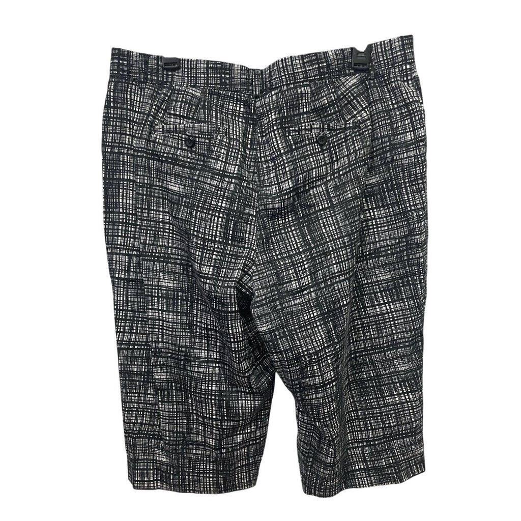 Christopher & Banks Womens Size 16 Stretch Cotton Skimmer Plaid Shorts