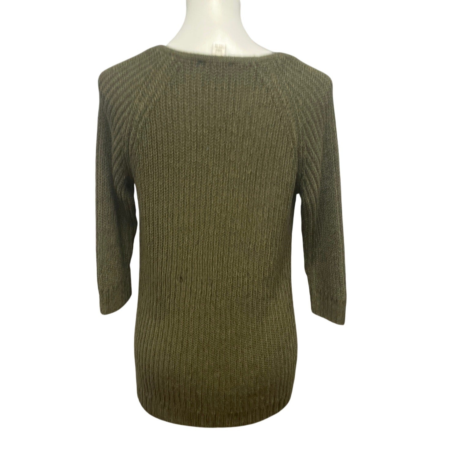 Coldwater Creek Womens Large Acrylic Blend Scoop Neck Pullover Sweater Tunic