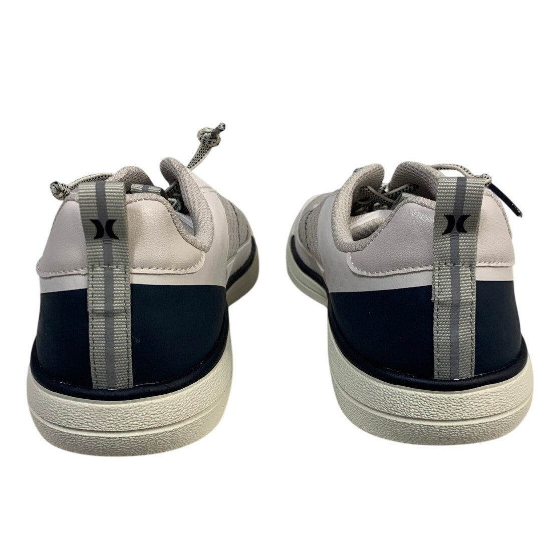 Hurley Mens Size 8 Gray Sneakers Exeter Lace Up Round Toe Low Top Athletic Shoes