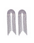 Blair Statement Earrings - Lavender