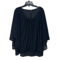 Iz Byer Womens 3X Scoop Neck Smock Bottom Flowy Sheer Layered Look Cami Blouse