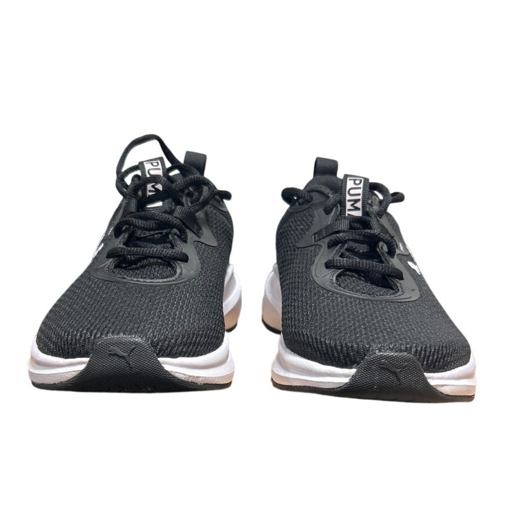 Puma Womens Size 8.5 Black White Lace Up Skyrocket Sneaker Athletic Tennis Shoes