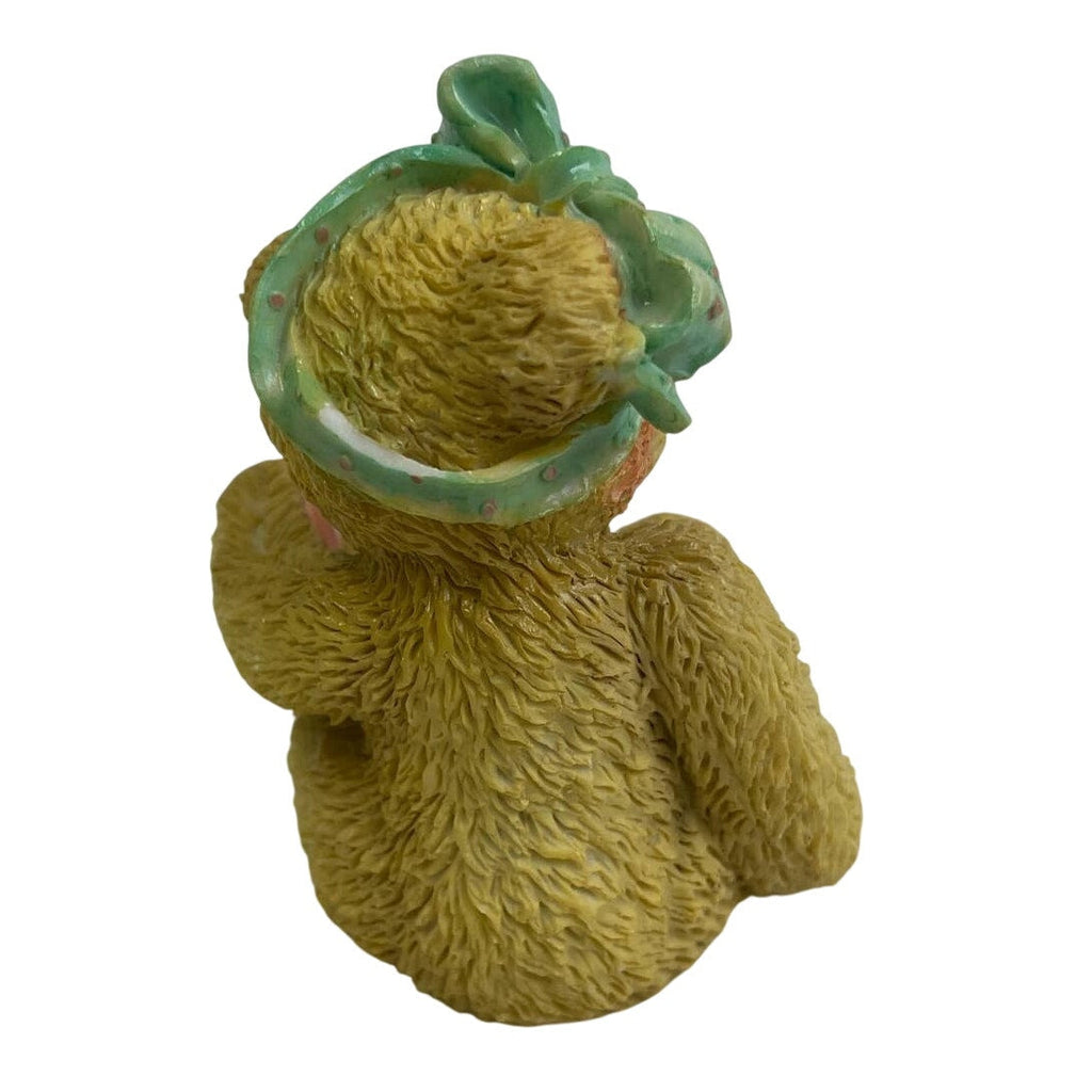 Vintage 1991 Cherished Teddies Jacki 950432 Hugs & Kisses Teddy Bear Figurine