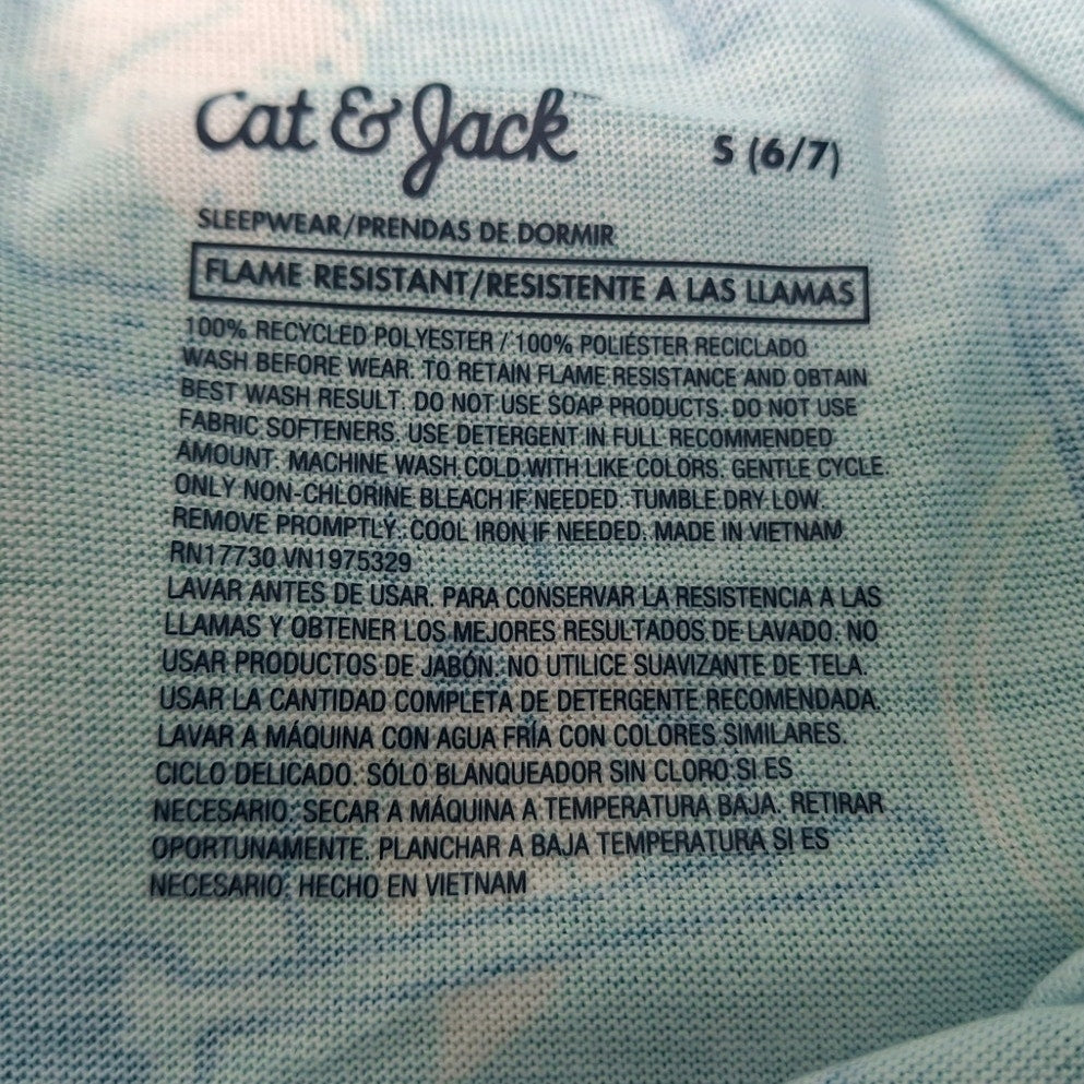 Cat & Jack All in Motions Boys Small PJ Shorts Pants Ribbed Tank Top Lot of 3