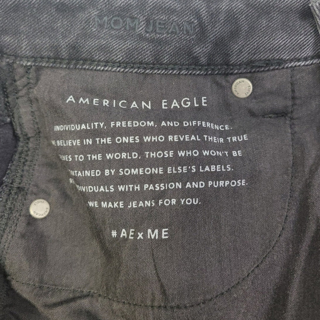 American Eagle Womens 6 Factory Distressed Comfort Stretch Waistband Denim Jeans