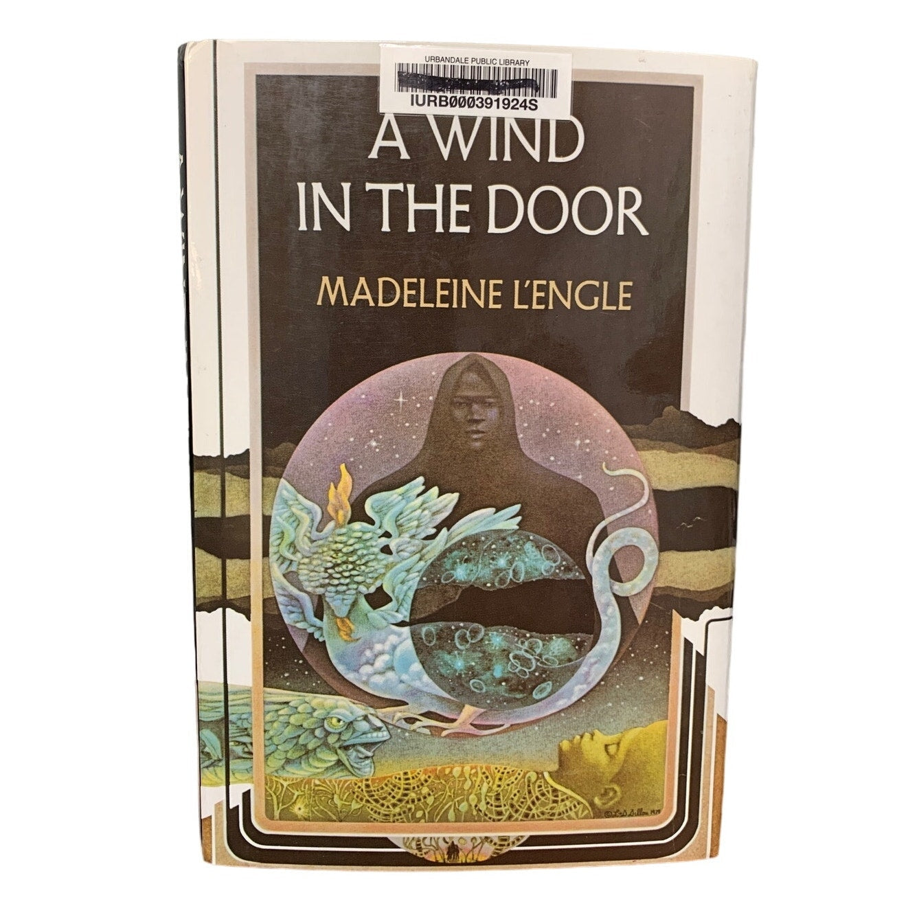 Vintage 1973 A Wind in the Door Hardback Novel Book by Madeleine L'Engle
