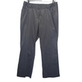 Venezia Womens 18 Black PolyCotton Spandex Multi Pocket Flat Front Pants