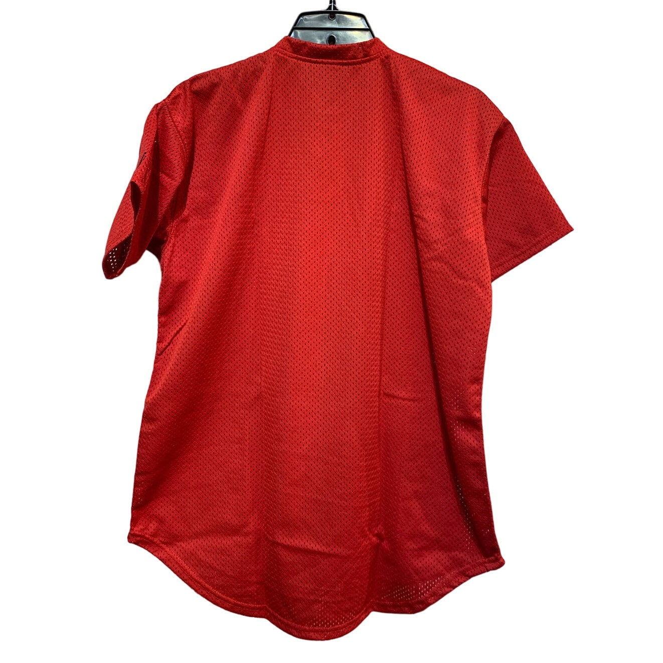 New Tag Team Uniform Youth XL 1/4 Button Baseball Mesh Short Sleeve Jersey
