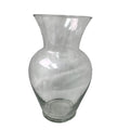 Tall Clear Glass Wide Mouth 10" Tall Thin Glass Flower Floral Arranging Vase