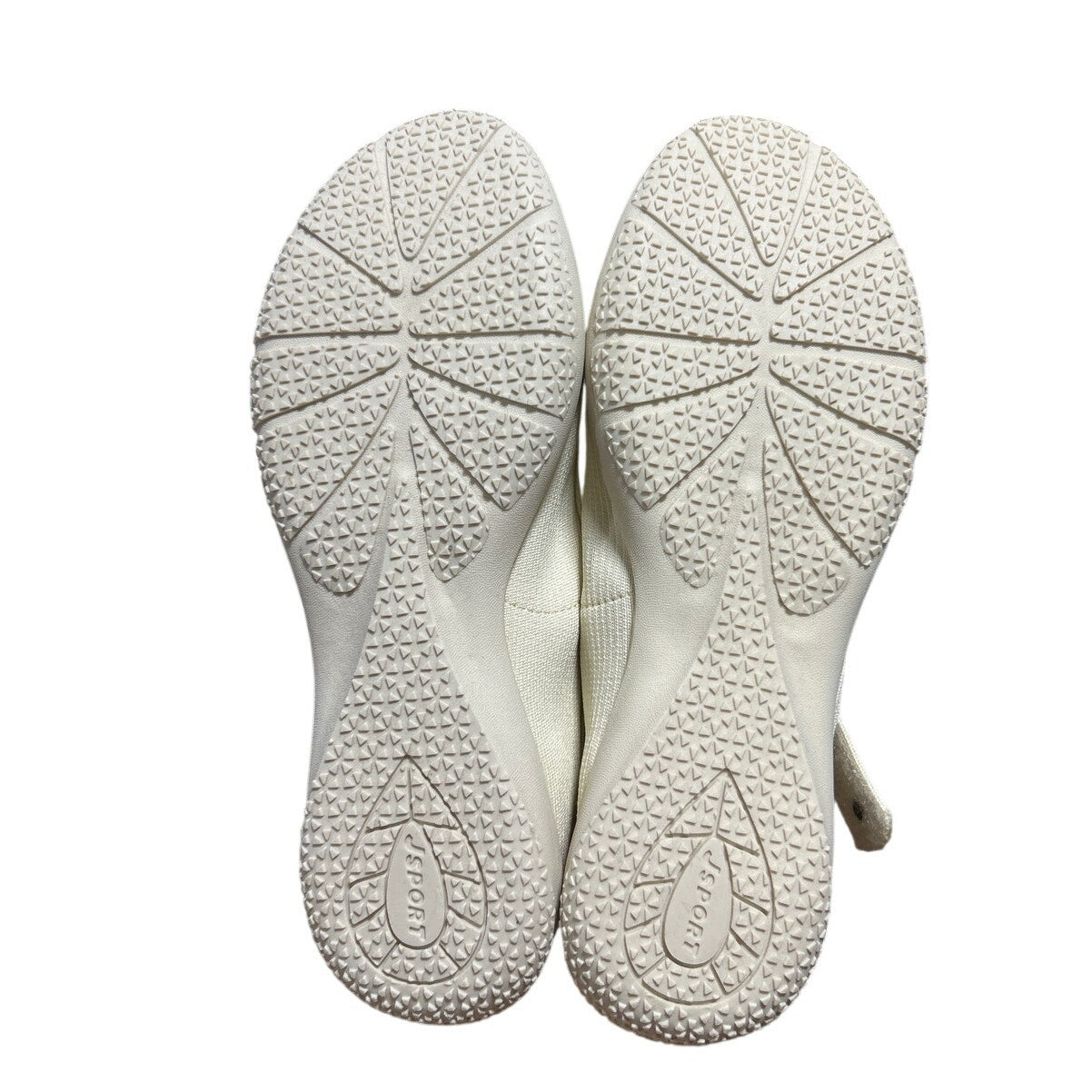 New JSport Womens Size 7.5 Beige Tan Hook Loop Closure Mary Jane Comfort Shoes