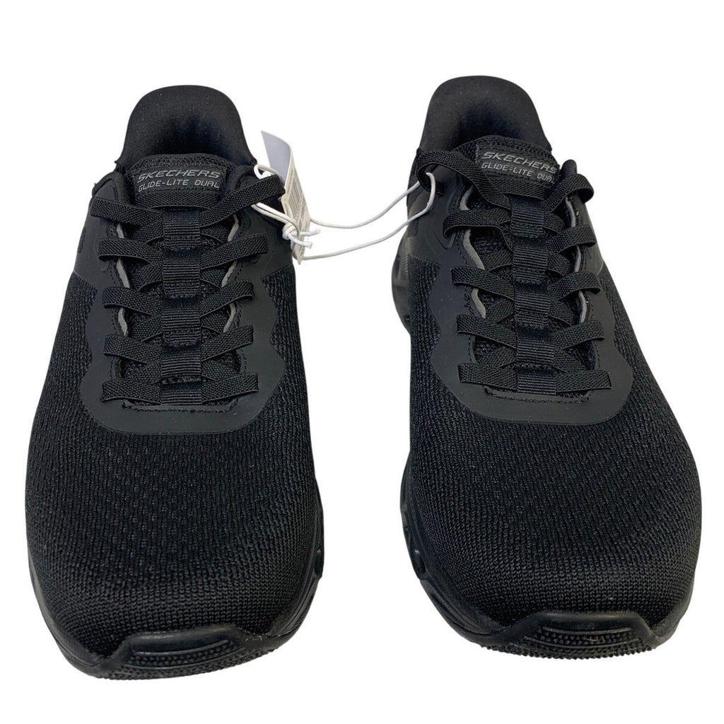 Skechers Mens Size 12 Black Mesh Hands Free Swift Fit Athletic Sneaker Shoes