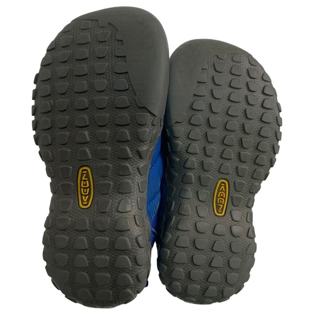 Keen Little Boys Size 13 Blue Quilted Non Slip Slide On Machine Washable Shoes