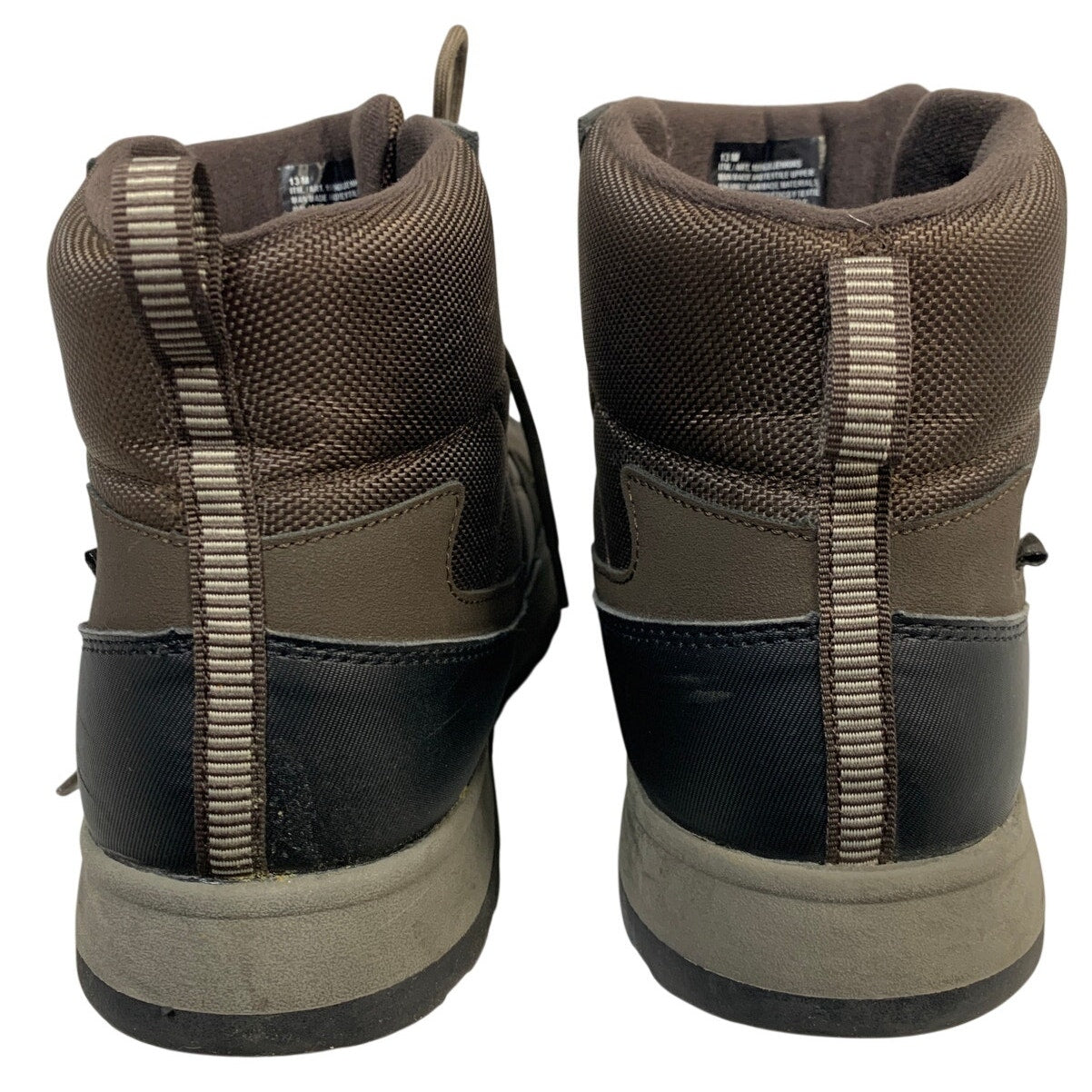 Weatherproof Mens Size 13 Brown Boots Lace Up Round Toe Hiking Outdoor Shoes