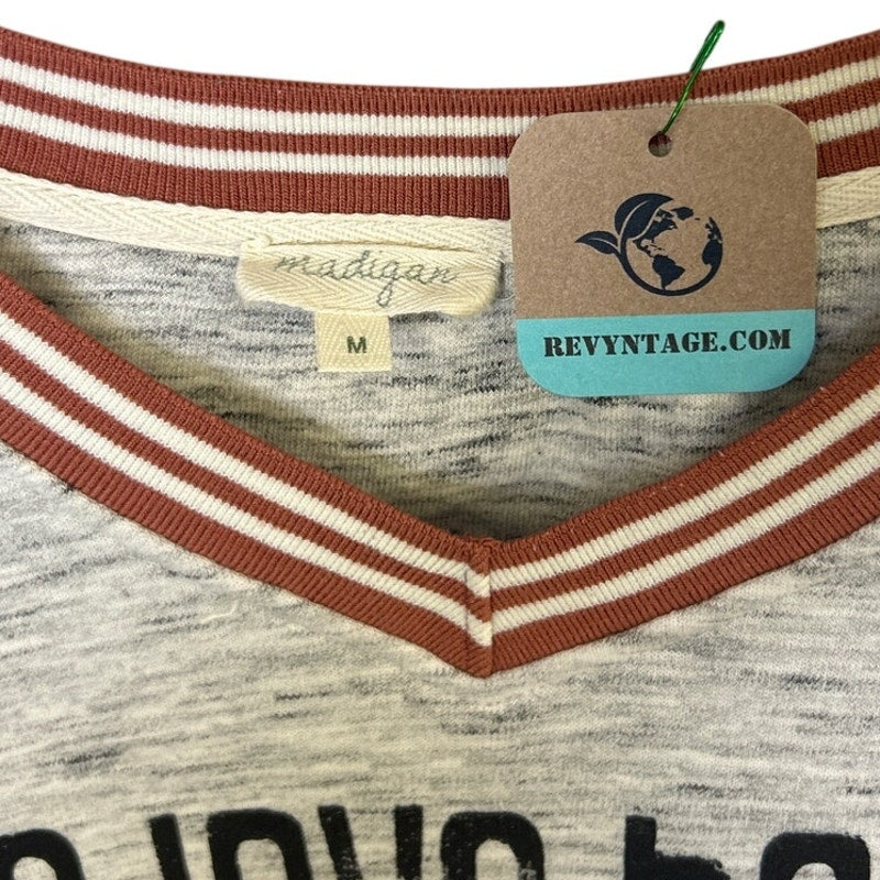 Upcycled Hand Printed Womens Medium Love Naps Netflix Walks to Fridge Sweatshirt